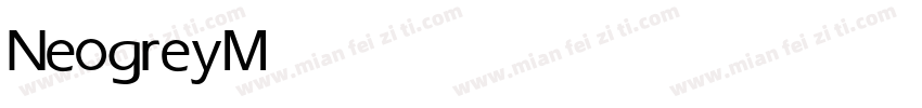 Neogrey Medium字体转换